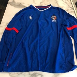 Ralph Lauren XXL Performance France Soccer Jersey